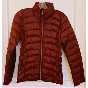 Bnwot Women's Burgundy Gap Down Jacket Size XS